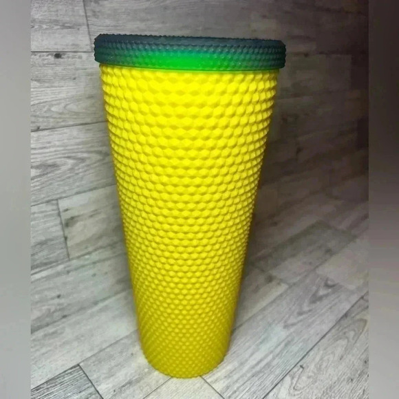 Starbucks tumbler pineapple Hawaii Edition Venti Cup 24oz NEW NO Straw - Picture 3 of 5